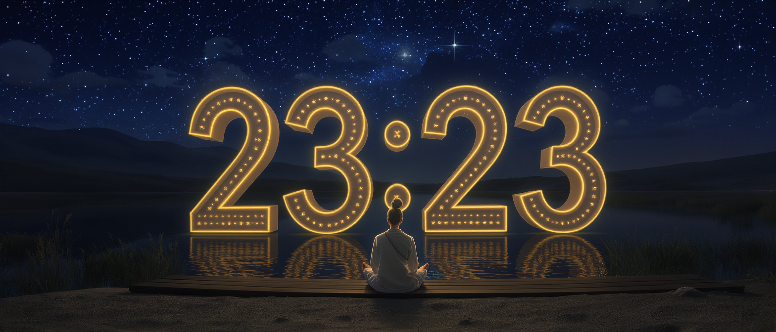 La signification de 23h23 : une heure miroir symbolisant la clarté d’esprit et l’harmonisation des actions