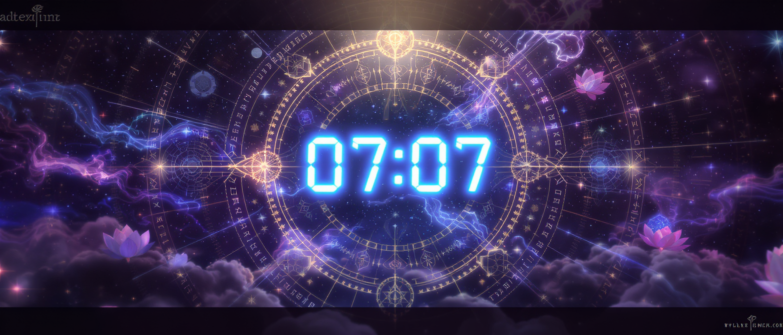 découvrez la signification de l'heure miroir 07h07 et ce qu'elle révèle : s'agit-il d'un signe de chance, d'un message de l'univers ou d'un simple hasard ? décryptage complet pour mieux comprendre cette synchronicité.