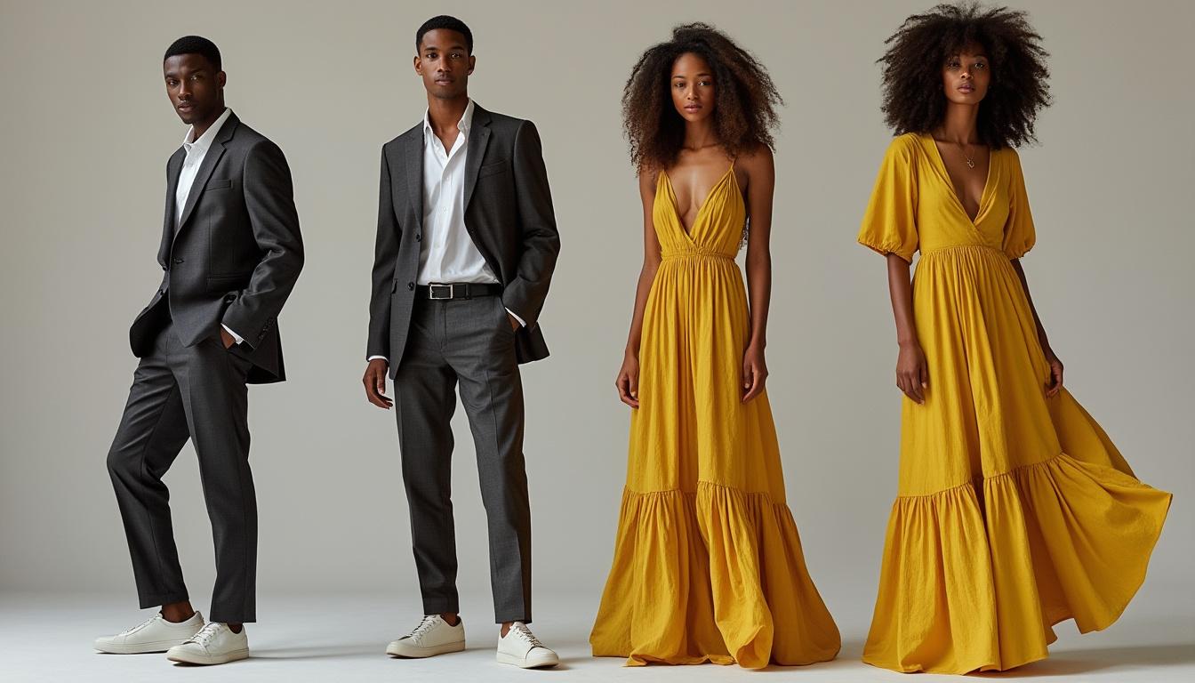 Colorimétrie et style vestimentaire (minimaliste, bohème, rock, preppy…)