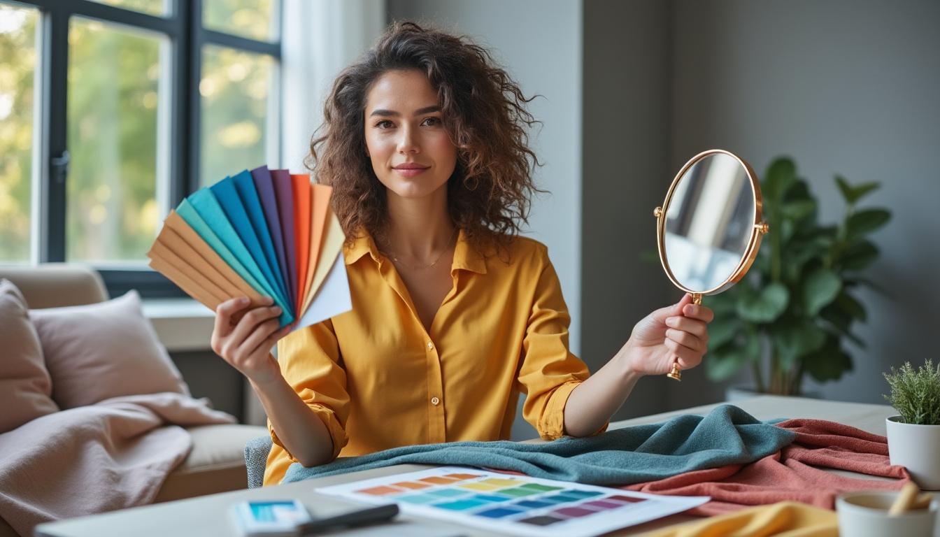 Comment faire son test de colorimétrie à la maison étape par étape