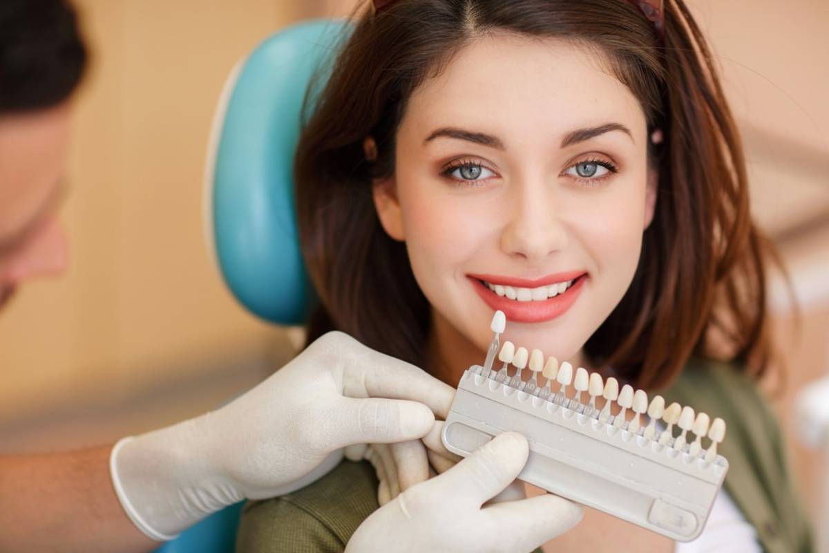 blanchiment des dents en clinique dentaire
