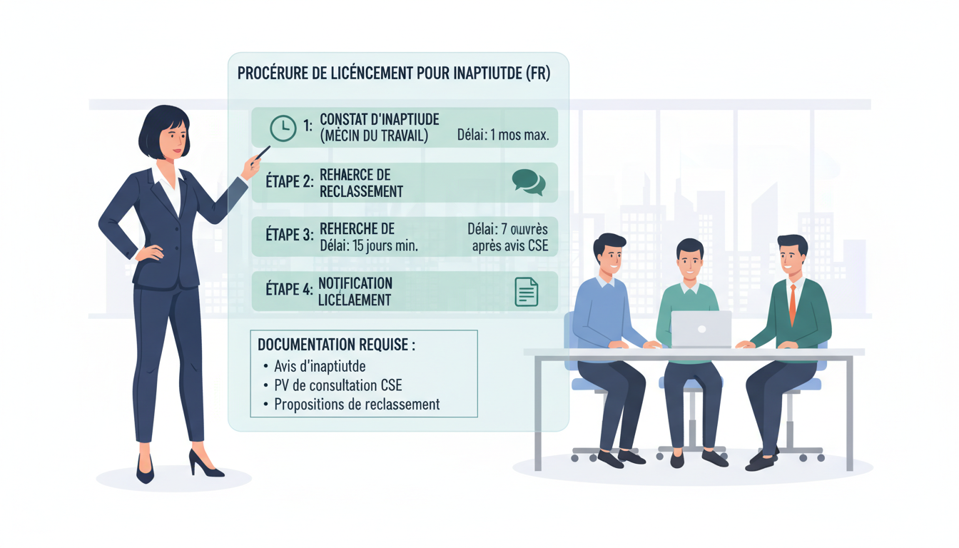 découvrez les erreurs courantes à éviter lors d'un licenciement pour inaptitude et assurez une procédure conforme pour protéger vos droits.