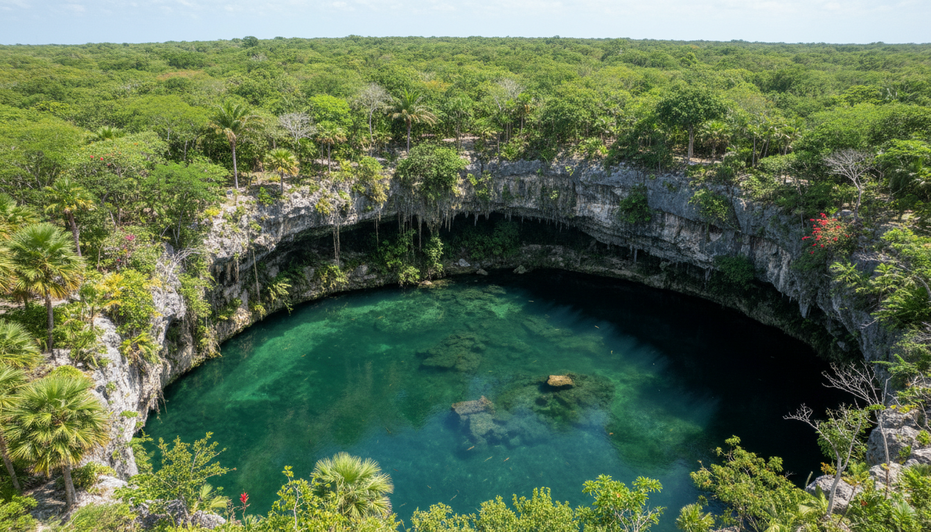 explorez les cenotes azul, un joyau naturel enchanteur offrant des eaux cristallines et une biodiversité exceptionnelle. parfait pour les amateurs d'aventure et de nature.
