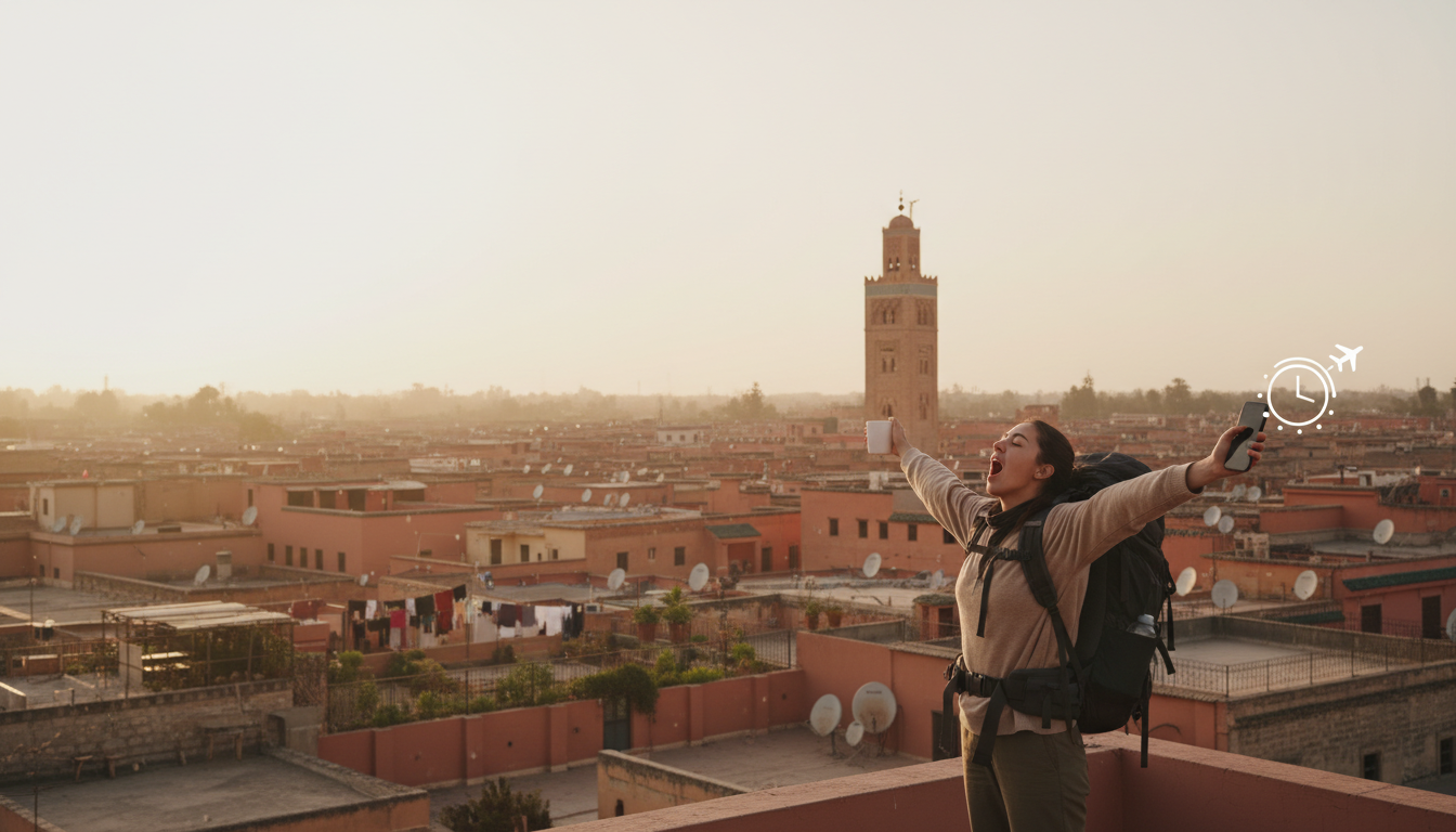 découvrez des conseils pratiques pour gérer le décalage horaire lors de votre voyage à marrakech et profitez pleinement de votre séjour.