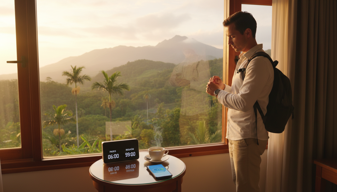 découvrez comment comprendre le décalage horaire à la réunion et adaptez-vous facilement grâce à nos conseils pratiques pour un voyage sans fatigue.