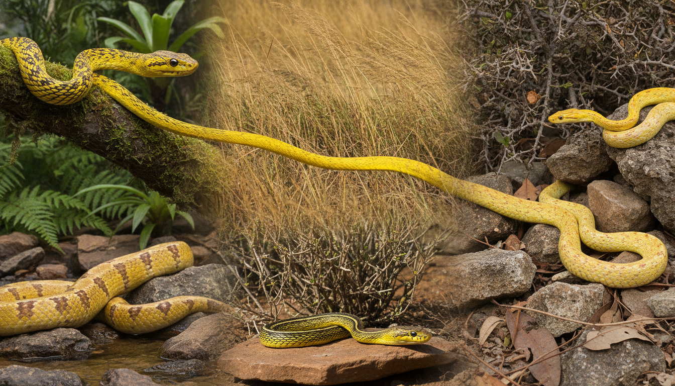 découvrez tout sur les serpents jaunes : leurs caractéristiques uniques, leurs habitats naturels, et leur comportement. un guide complet pour mieux comprendre ces reptiles fascinants.
